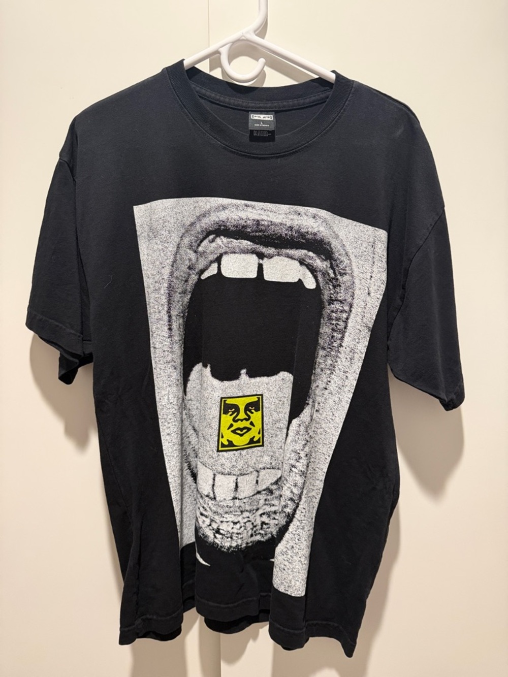 Obey Black Short-Sleeve Graphic Tee